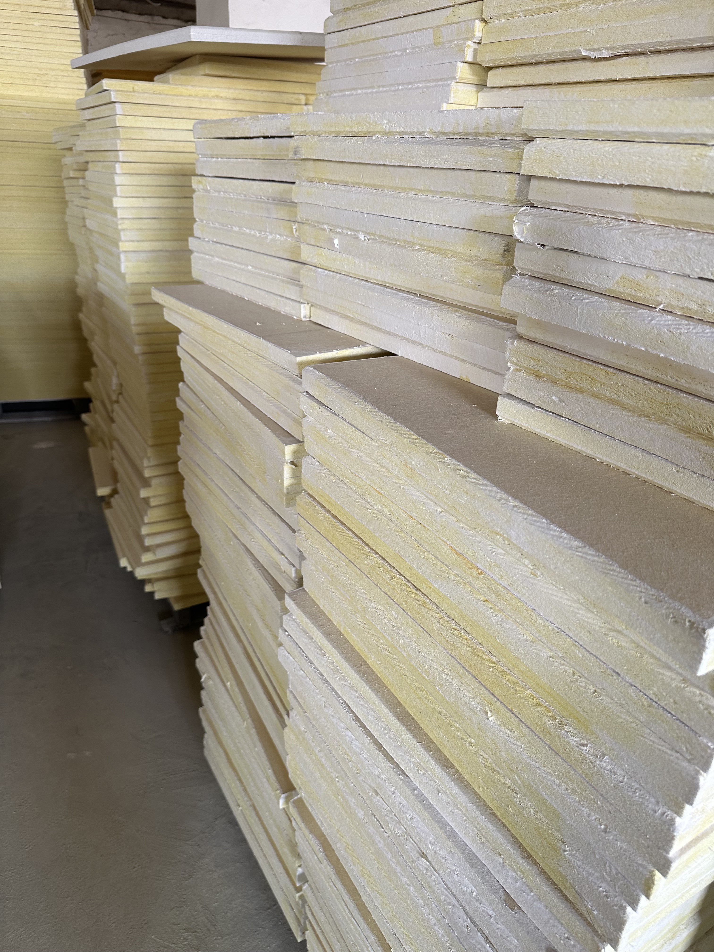 Home Stained Fiber Glass Sound Acoustic Panel Noise Reduction Fiberboard Ceiling Panels