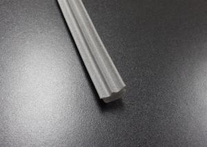Quality Gray Long Side EPDM Rubber Extrusion Embedded , Window Weather Stripping wholesale