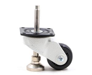 Quality Automation Equipment 150kg Light Duty Caster Wheels Wear Resistance wholesale