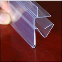 Quality PVC Shelf Talker Supergrip Sign Show Card Price Label Holder Shelf Price Holder wholesale