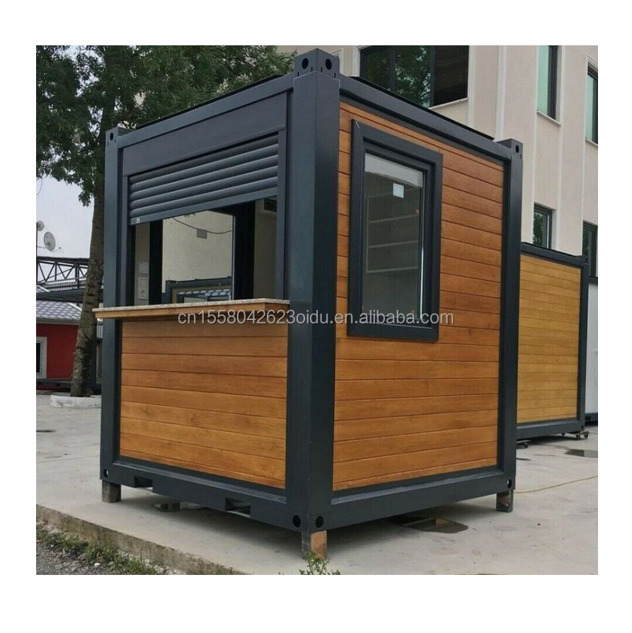 Mobile Prefab Modular Storage Room Shipping Container Office Container Houses with Aluminum Alloy Windows 20ft or 40ft