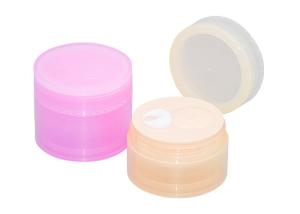 Quality PP All Plastic Airless Jar 30g 50g Cosmetic Packaging 30ml 50ml With Cap wholesale