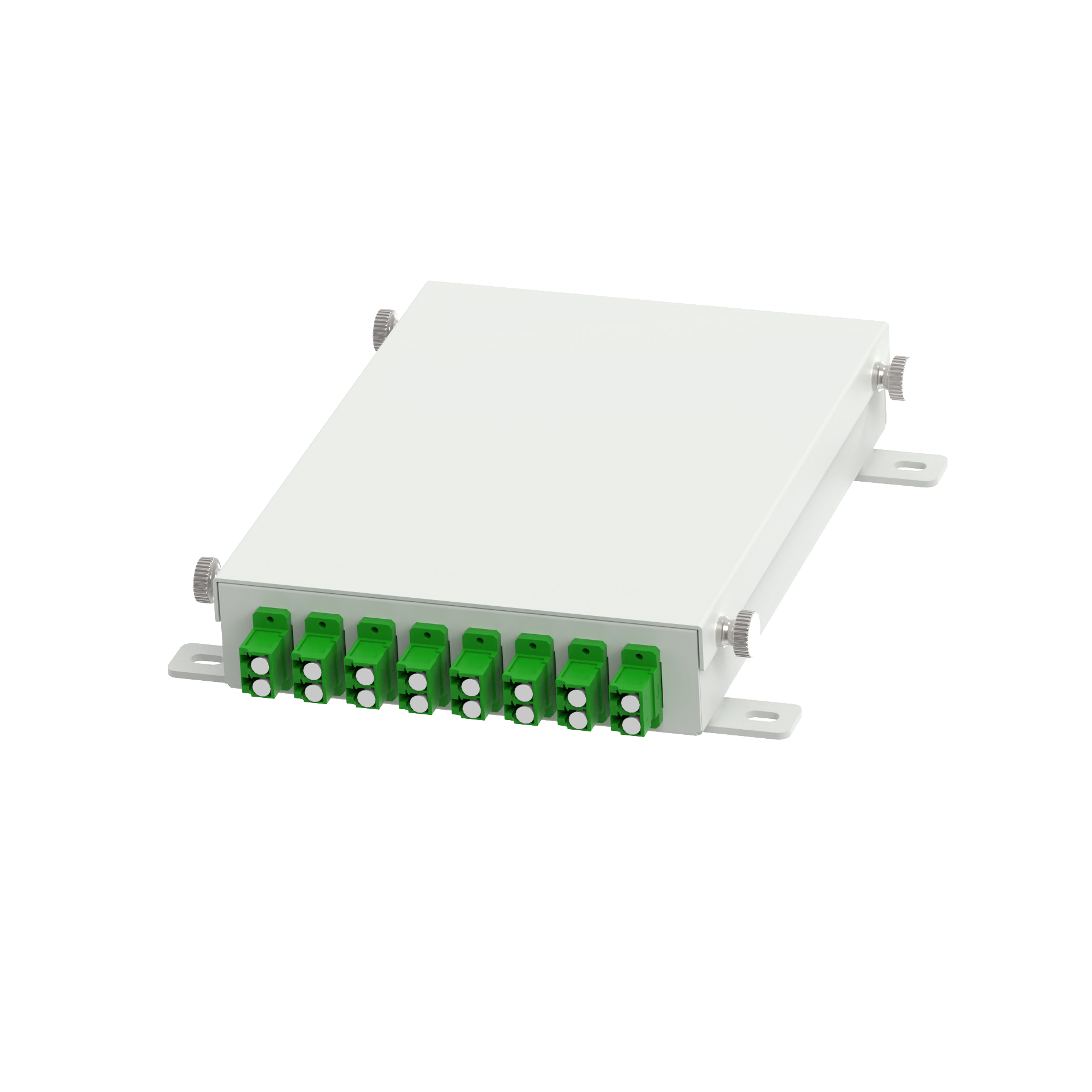 8 Cores Fiber Optic Terminal Box for Network and FTTH Distribution in Cold Rolled Steel