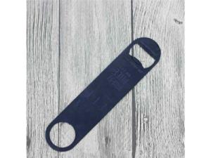 Quality Color Painted Black Stainless Steel Bar Blade Bottle Opener,Unique long stainless steel bar blade beer bottle opener wholesale