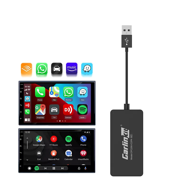 High Sensitivity CPC200-CCPA Multimedia Car Wireless CarPlay Android Auto Dongle For Android 4.4 +