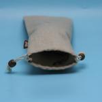 Laminated Small Burlap Drawstring Bags , Eco Friendly Jute Bags For Return Gifts