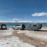 1400kg 4wd Camper Trailer 600W Solar Off Grid Camper Trailer 300AH Battery