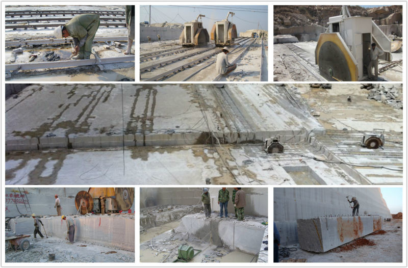 Double Blades Granite Mining Machine