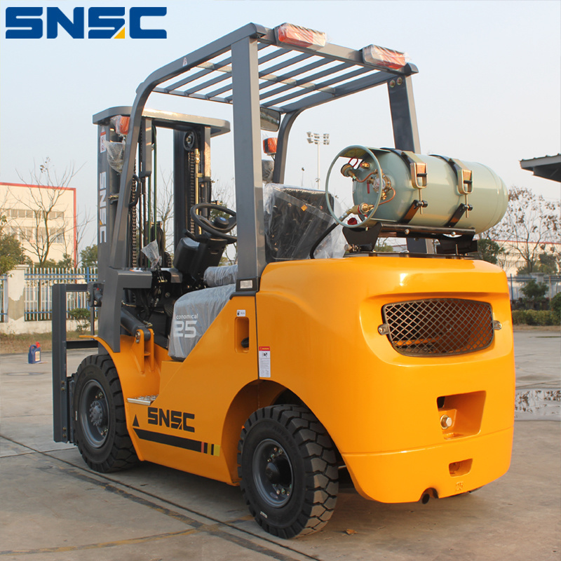 2ton Lp Gas Gasoline Forklift Cabin Truck FL20 Propane Forklift