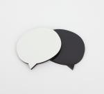 Factional 60x54mm Sublimation Blank Fridge Magnets Sticker for Kid's Gift
