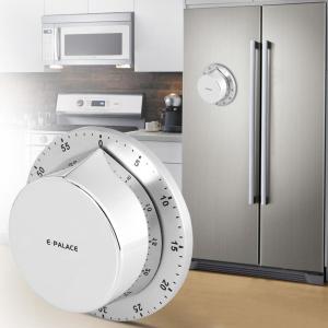 Quality Magnetic Base Stainless Steel Kitchen Timer , Manual Cooking Timer Countdown wholesale