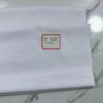 110*80 100 Percent Polyester Robes Bleached Fabric 48*150D Clothing Fabric
