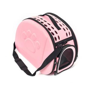 Quality Breathable Pet Carrier Handbag Ventilated With Safety Buckle Zippers / Strap wholesale