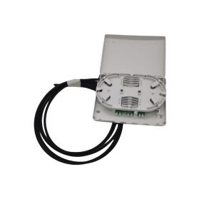 Quality Black Fiber Termination Boxes Square Design 6 Ports Available wholesale