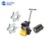 Concrete Scarifier Bartell Bef 200 Drum Tct Cutters For Surface Prep Scarifier