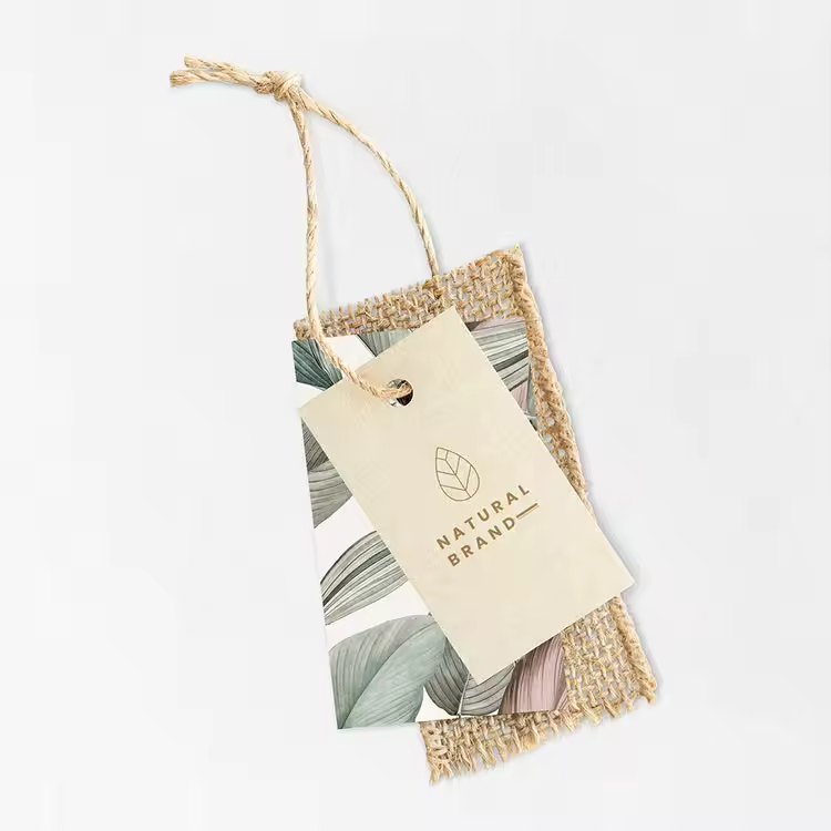 Custom Clothing Gift Tags Customised Clothing Labels Transparent Embossed Print Clothing Tags