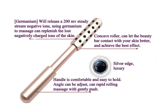 Germanium Face Facial Roller Beauty Roller Massager