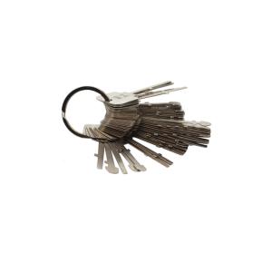 Quality High Quality KLOM gold steel padlock 40PCS universal test key wholesale