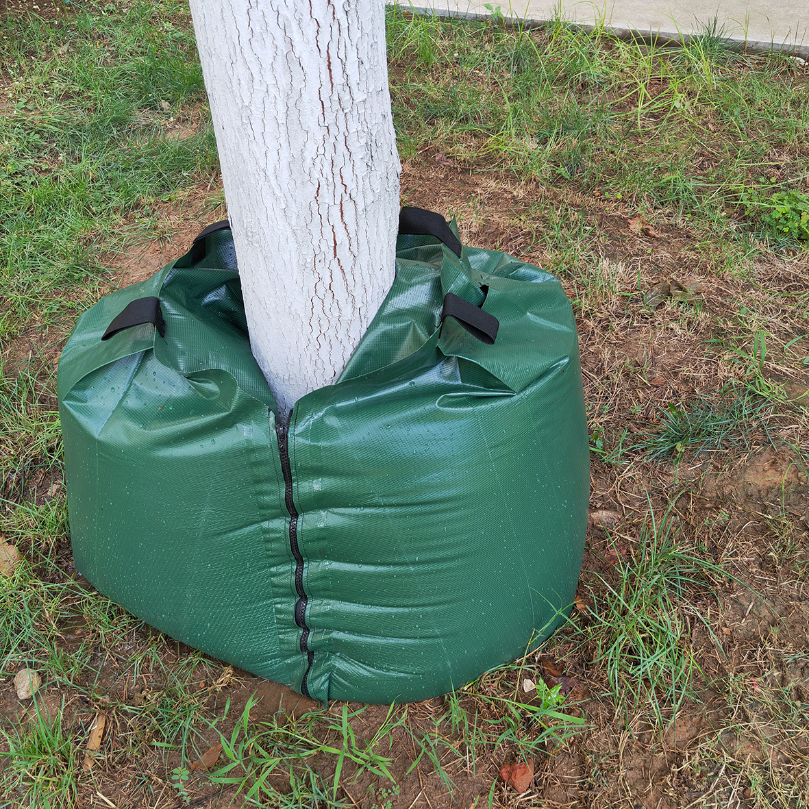 Irrigation Slow Release System for 15-20 Gallon PVC Tree Watering Bag and Large Trees