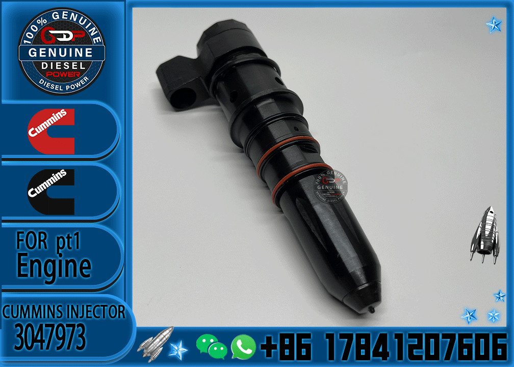New Fuel Injector 3047973 3030445 3016676 3022197 209986X 3071497 4914537 3054218 for Cummins 14.0L NH855 NT495 NT743 NT
