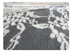 150cm Width Cotton Nylon Scalloped Lace Fabric For Wedding Dresses CY-LW0012