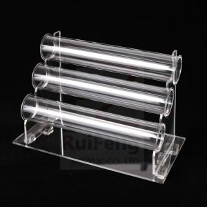 Quality Plexiglas Bracelet Display Rack, Round watch display stand wholesale