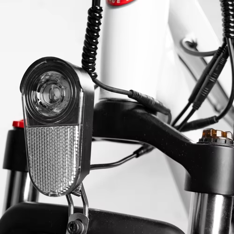 26 Inch Fat Tire Electric Mountain Bike Electric Hybrid Bike 60V 500W Long Range Motor Ebike Front Suspension Ebike