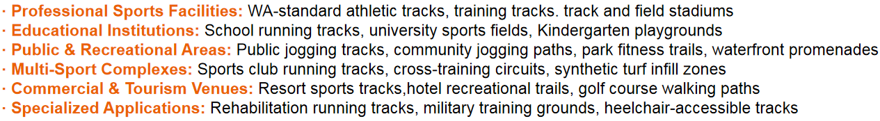 Sandwich Spray Coat EPDM Rubber Running Track For Running Rubber Track With Sports Track Installation