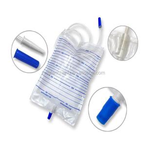 Quality Disposable Medical Sterile Urology Series Economic Urine Bag Customized for adult PVC urine bag wholesale