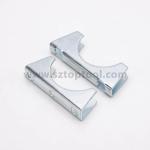 Q235 Metal Stamping Bracket HDG Stamped Metal Components For U Bolts