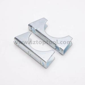 Quality Q235 Metal Stamping Bracket HDG Stamped Metal Components For U Bolts wholesale