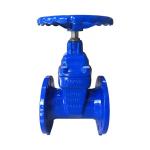 DN80 PN16 Handwheel Operated Ductile Iron Flange Gate Valve Good Sealing