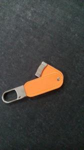 Quality Custom leather usb flash drive/white leather usb wholesale