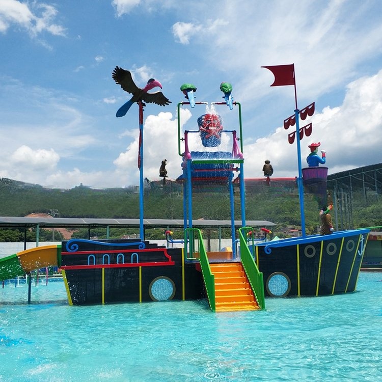 Adventure Park Water Amusement Park Equipment Pirate Ship