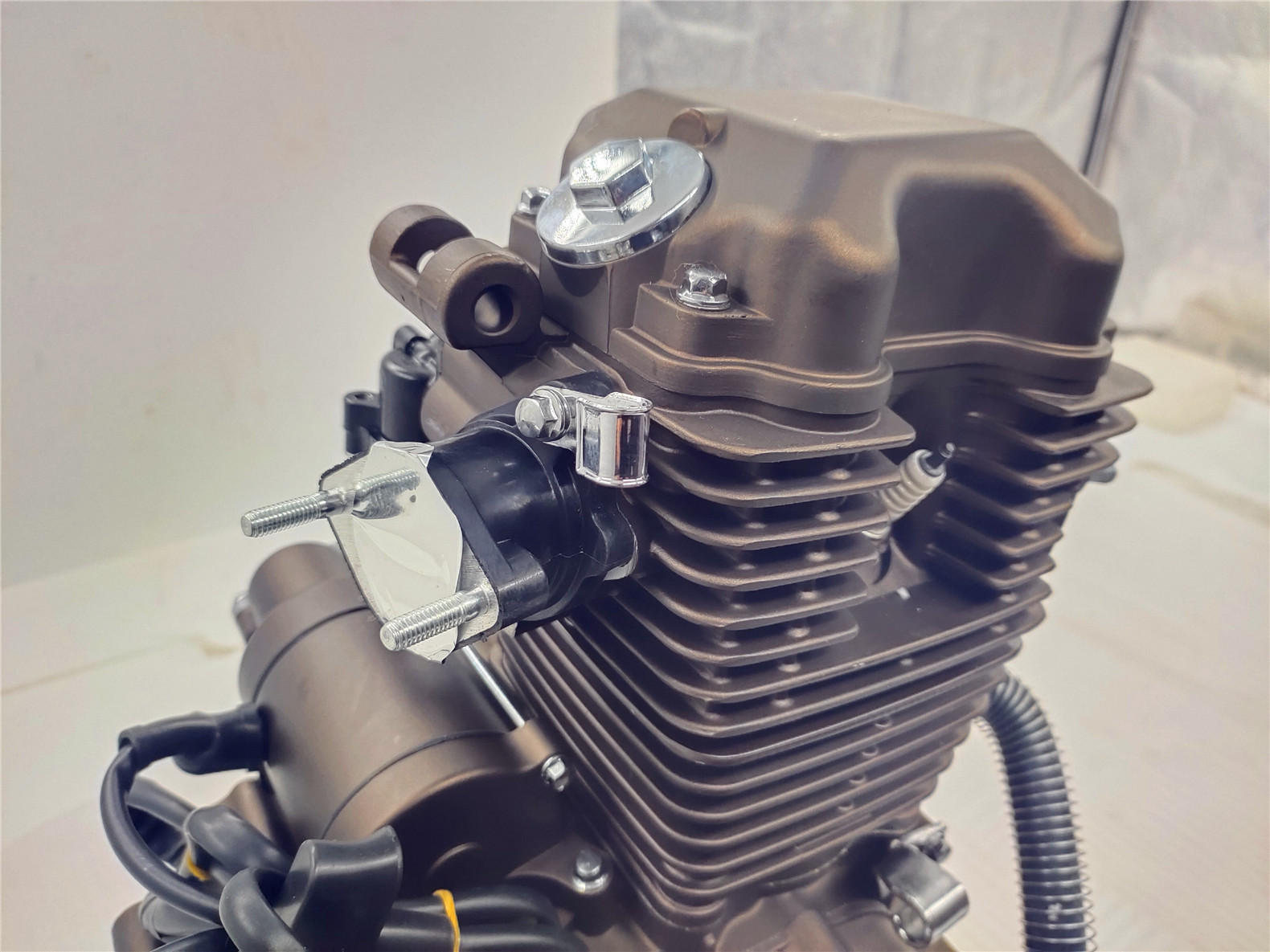 175cc Motorcycle Engine Assembly 4 Stroke Single Cylinder Style