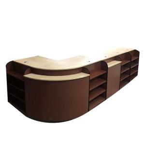 Quality Heavy Duty Grocery Cashier Counter Eco Friendly Checkout Counter wholesale