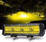 6D Reflector Off Road LED Light Bar 4x4 12V 24V Single Row Automotive LED Light