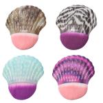 Logo Printing Butterfly Bag Goat Hair 4pc Foundation Brush Set