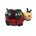Non Toxic Squeezing Rubber Ducks / Animal Bath Toys Set For Kids EN71