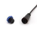 Nylon Outdoor Waterproof Connector , Ip67 2 Pin Waterproof Wire Connector