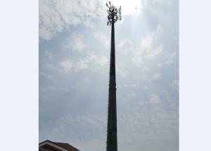 Quality Middle Duty Tubular Steel Tower Erosion Resistant Long Life Span wholesale