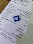 3.52CT Emerald Cut Diamond Lab Grown VVS2 Clarity E Color