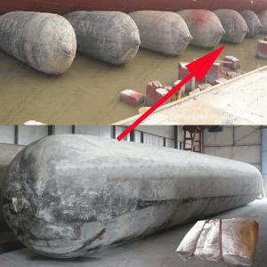 Quality High Bearing Capacity Safety and Reliability Ship Inflatable Roller Airbags wholesale