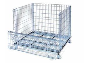 Quality Logistics storage warehouse steel mesh container wholesale