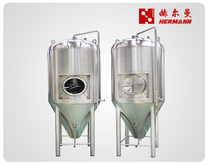 Customized 10HL Conical Fermentation Tank For Brewery / Bar / Hotel