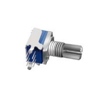 9mm rotary potentiometer with metal shaft,interphone potentiometer, carbon