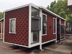 Quality Zontop Modern Luxury Quick Concrete Construction Complete Large Modular Prefab Glass House wholesale