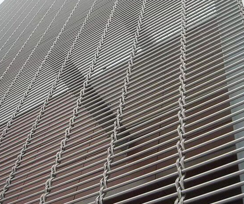 Even Flat Ceiling Lighting decorative mesh screen Hanging Curtain Plain Weave