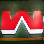 customer bought New 3d outdoor acrylic light letter signage for sale