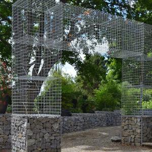 Quality Contemporary Landscape Welded Gabion Metal Planter Box Durable Steel Mesh wholesale